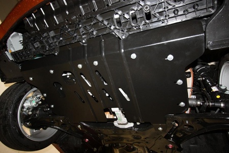 Защита картера (сталь) Novline Hyundai Veloster (2011-2016) NLZ.20.44.020 NEW